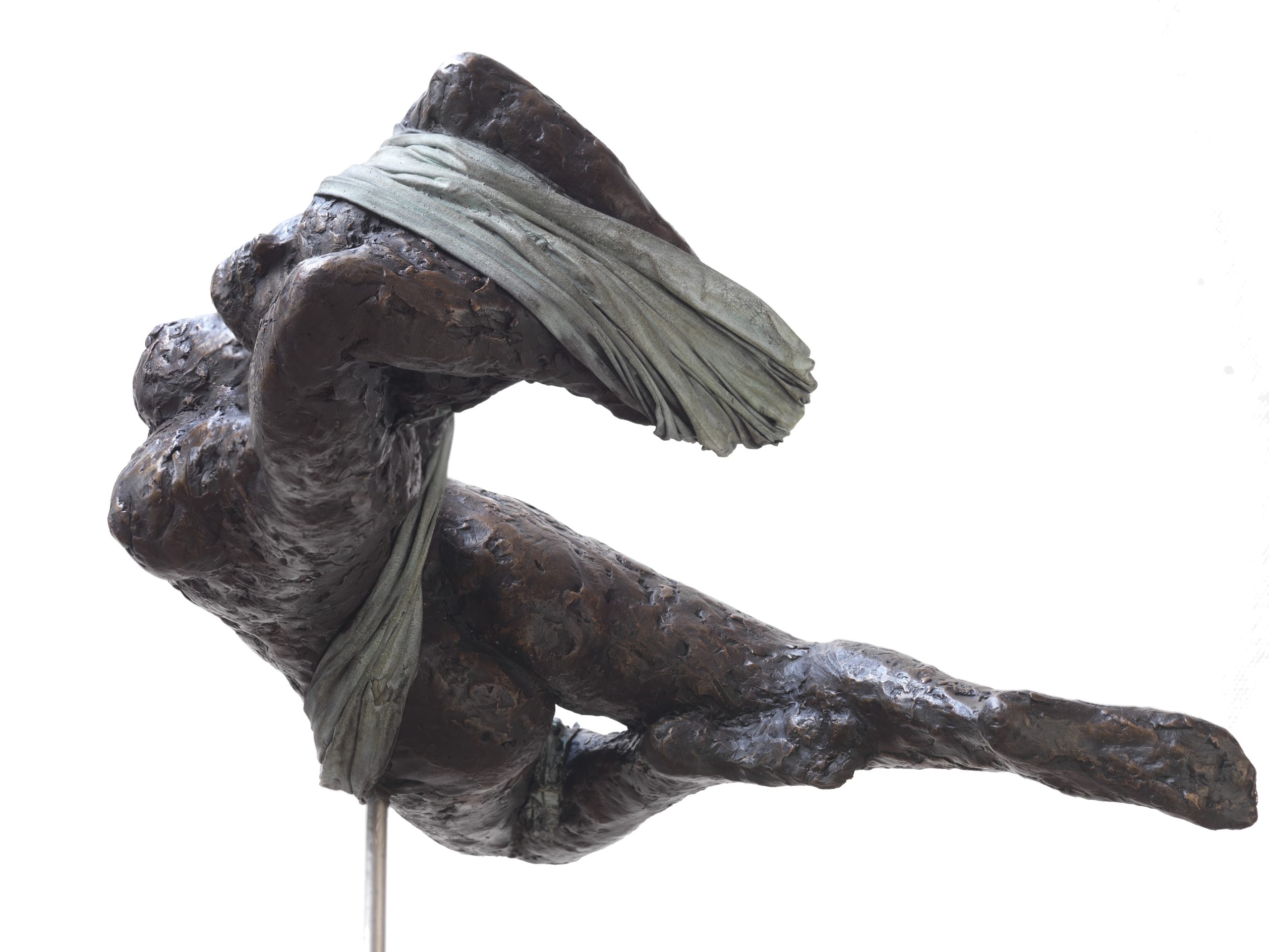 Eurydice, bronzen beeld door Elise d’Hont 