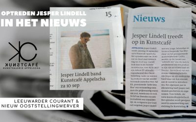 concert Jesper Lindell band in het nieuws