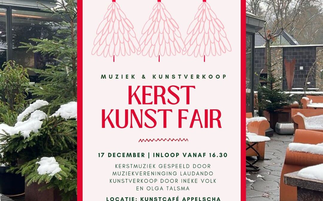Kerst- Kunstfair met optreden Laudando VRIJ ENTREE